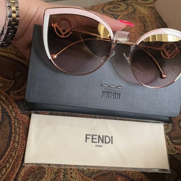 Fendi 58mm Metal Butterfly Sunglasses Fendi | Accessories | Fendi 58mm Metal Butterfly Sunglasses  main image 2